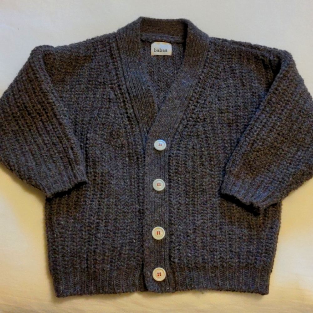 Babaa cardigan no19 oak size 8